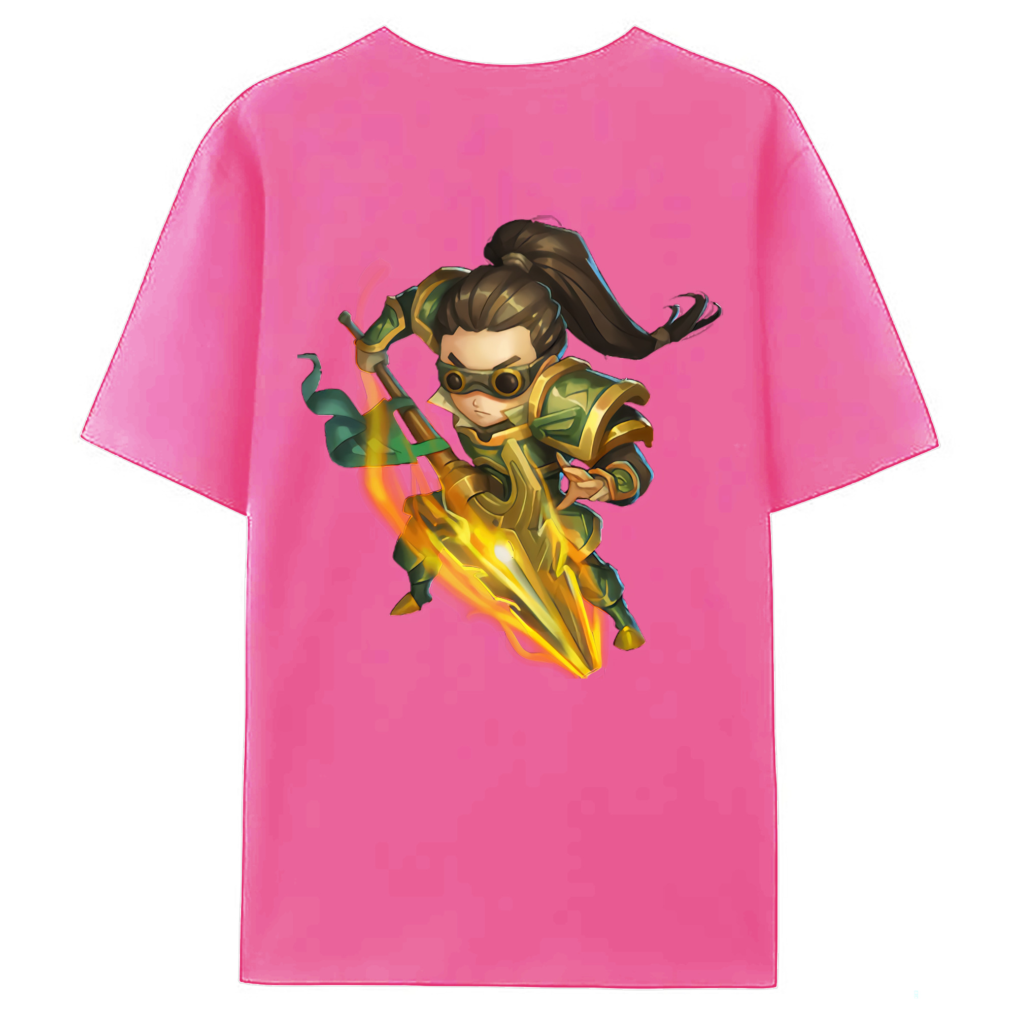（画像用） リーグ・オブ・レジェンド League of Legends LOL レディース半袖Tシャツ(バックプリント)